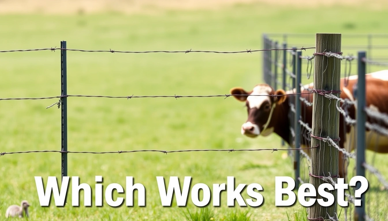 Cattle Panel vs Barbed Wire for Containment: Which Works Best? Cattle Panel vs Barbed Wire for Containment: Which Works Best?